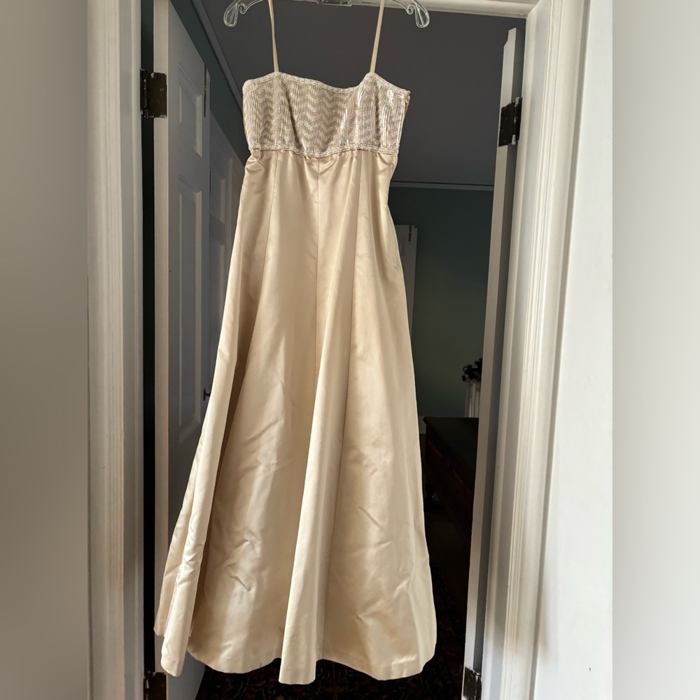 ESCADA COUTURE Vintage Silk Evening Gown